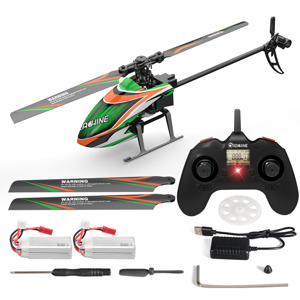Eachine E130S 2.4G 4CH 6-Axis Gyro Altitude Hold Flybarless RC Helicopter RTF