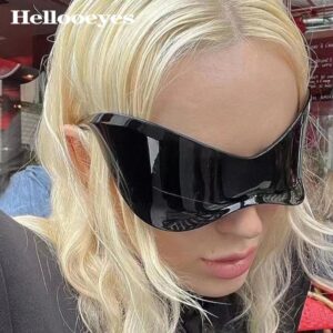 2023 New Y2k Sports Sunglasses Women Brand Designer Punk Goggle