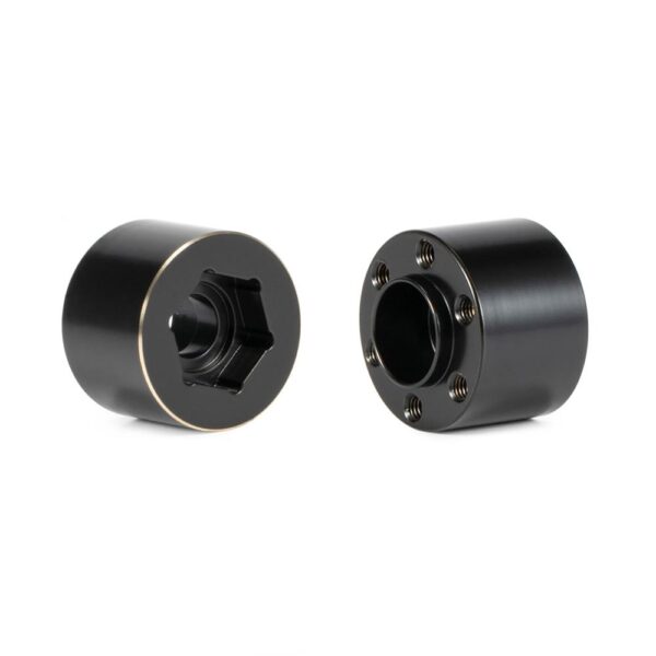 INJORA 9.65mm Offset 1.9" ModuWheel Brass & Aluminum Beadlock Wheels for 1/10 RC Crawlers