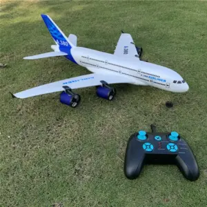 s RC Plane Airbus A380 EDF Jet With Gyroscope