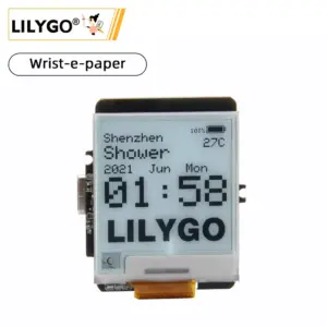 LILYGO® TTGO Wrist-e-paper ESP32 Wireless Module 1.54 Inch Display 4MB Support WIFI Bluetooth Development Board for Arduino