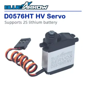 BLUEARROW ultra micro light metal steering gear Metal D0576HT 2S HV high pressure