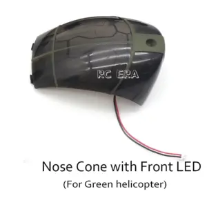 RC ERA for C189 Bird MD500 1:28 Scaled Helicopter Nose Cone Green