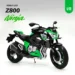 1 12 Kawasaki Z800 Alloy Die Cast Motorcycle Model Toy Vehicle Collection Autobike Shork Absorber Off