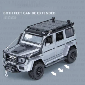 1:24 Benz G550 Adventure 4X4² Alloy Cast  Car Model Sound and Light   Collectibles - Image 2