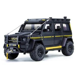 1:24 Benz G550 Adventure 4X4² Alloy Cast  Car Model Sound and Light   Collectibles - Image 3