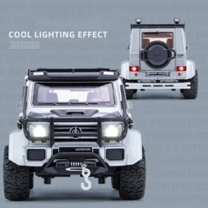 1:24 Benz G550 Adventure 4X4² Alloy Cast  Car Model Sound and Light   Collectibles - Image 5