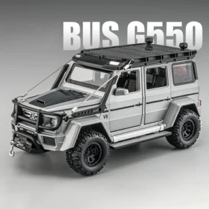 1:24 Benz G550 Adventure 4X4² Alloy Cast  Car Model Sound and Light   Collectibles - Image 6