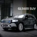 1 24 Maybach GLS600 SUV Alloy Diecasts Toy Vehicles Toy Car Model Sound and light Collection