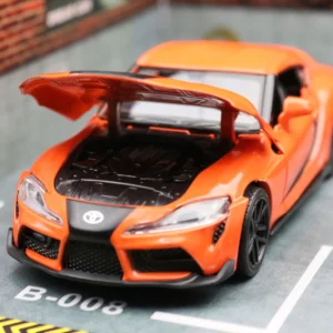 1:32  Supra GR Fast & Furious Supercar Alloy Car Model Sound and Light Pull Back   Collectibles - Image 2