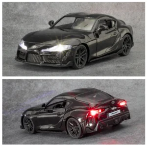 1:32  Supra GR Fast & Furious Supercar Alloy Car Model Sound and Light Pull Back   Collectibles - Image 5