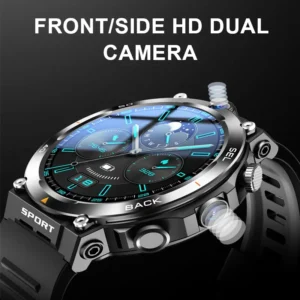 2G+16G 1.39-inch 4G Network SIM Card Dual Camera GPS Wifi NFC Rugged Google Play IP67 Android Smart Watch - Image 2