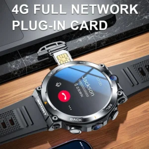 2G+16G 1.39-inch 4G Network SIM Card Dual Camera GPS Wifi NFC Rugged Google Play IP67 Android Smart Watch - Image 5