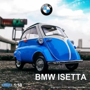 WELLY 1:18 BMW Isetta  Alloy Car Diecasts &   Car Model Miniature Scale Model Car