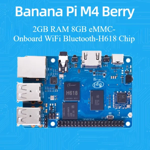 Banana Pi BPI-M4 Berry Development Board: Open Source Router with Allwinner H618 Bluetooth and Wi-Fi Connectivity - Image 6