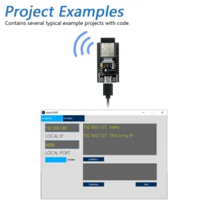 Freenove ESP32-WROOM Board: Arduino IDE Compatible Onboard Wireless Python & C Code - Image 4