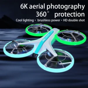 v33s 6K Brushless Drone with 3 Batteries HD Camera FPV Follow Me - Image 2