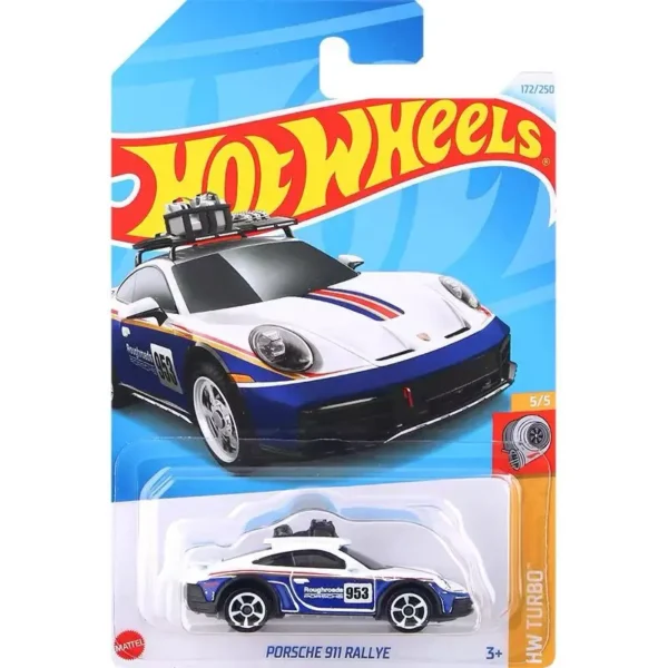 HotWheels 1:64 Porsche 911 Rally Car - Diecast Metal Model - Image 4