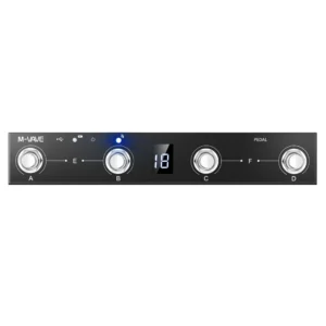M-vave Chocolate Programmable MIDI Controller | USB & Bluetooth Wireless MIDI System | Compatible with BIAS FX 2 Zoom MS-50G and G1xon - Image 2