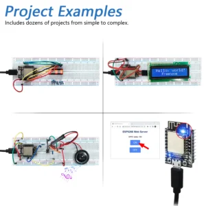 Freenove Ultimate ESP8266 Starter Kit - Wi-Fi & MicroPython Tutorial - Image 4