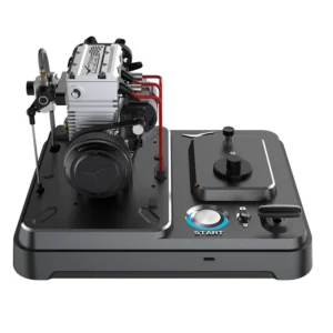 TOYAN FS-L200AC Air Cooled Methanol Four Stroke Two Cylinder Engine Model Kit Black and Silver Metal - Image 6