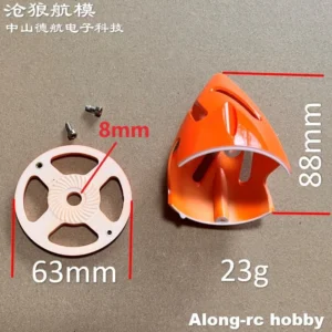 63mm Spinner 70E Skywing RC Wood Plane 60 Inch YAK54 Extra-NG Laser260 Slick360 Edge540 Spare Part  Models Aircraft Parts - Image 5