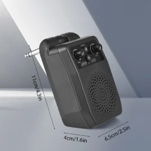 Mini Guitar Speaker BT Voice Adjustment Portable Plug-in Speaker  All Electric Guitars Amplifier 1500mAh Type-C Rechargeable - Image 5