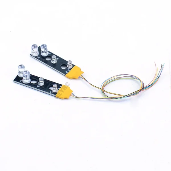 1 Pair LED Taillight 770S Upgrade Light Board 1/14 Scale Tamiya RC Dump Truck Scania 770S 56368 Model Parts - Image 2