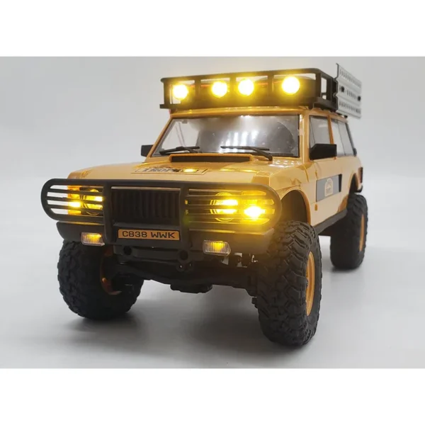 FMS FCX24M Camel Cup Lighting Upgrade System Front and Rear Lamps for 1/24 RC Crawler Range Rover Discovery Defender 110 Parts - Image 4