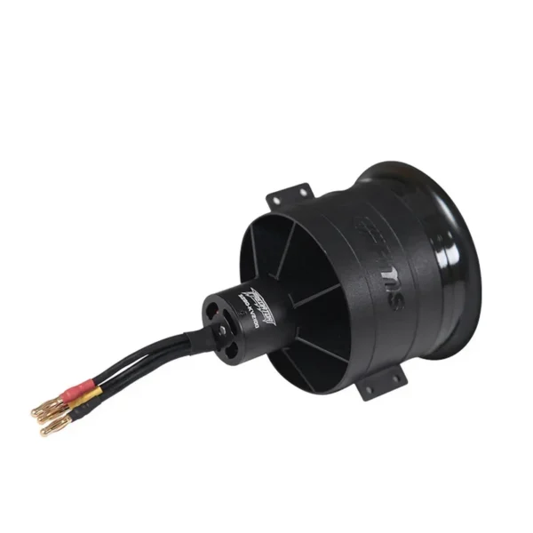 FMS 80mm Pro12 EDF System with 3280 KV2100 Motor 6S Ducted Fan for RC Jet Model - Image 3