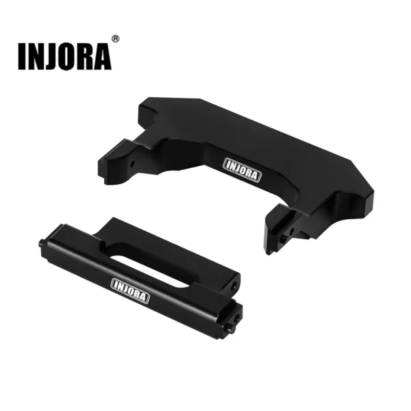 INJORA Aluminum IR60 Hard Body Front Bumper & Rear Mount  1/24 Axial SCX24 Gladiator Power Wagon