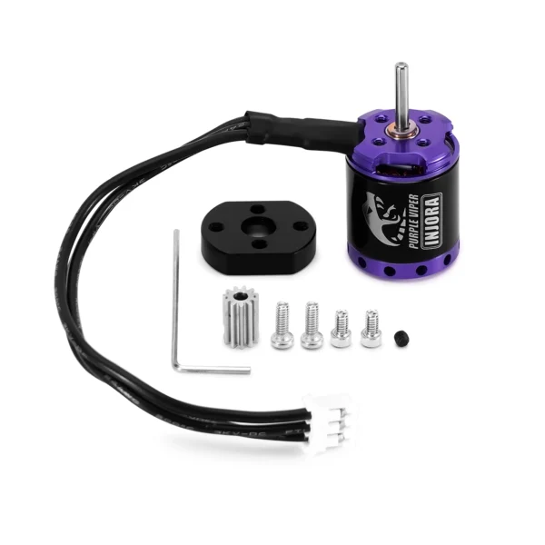 INJORA Brushless 1721 Purple Viper Motor  1/18 TRX4M Ascent18