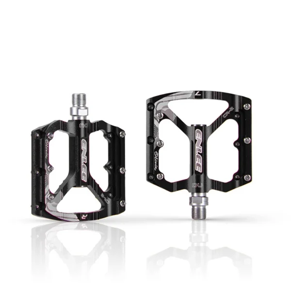 ENLEE Bicycle Pedal Lightweight CNC Aluminum Alloy Durable DU Bearing Non-Slip MTB BMX Road Bike Pedals - Image 3