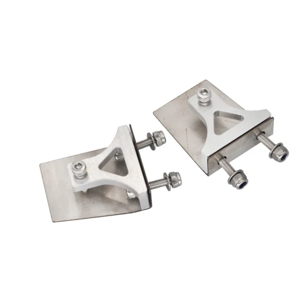 1Pair Metal Trim Tabs 32x38mm 46x38mm 40x57mm 49x76mm Wave Balance Flaps for RC Racing Boat OV Yacht MONO Parts - Image 5