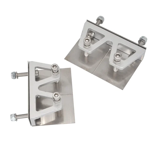 1Pair Metal Trim Tabs 32x38mm 46x38mm 40x57mm 49x76mm Wave Balance Flaps for RC Racing Boat OV Yacht MONO Parts - Image 6