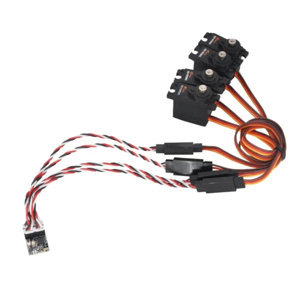 4PCS JST 1.5mm 3 Pin Male to JR Servo Plug Converter Wire RC Mini-Z Drift Car Sanwa Futaba NB4 Mini Receiver - Image 6