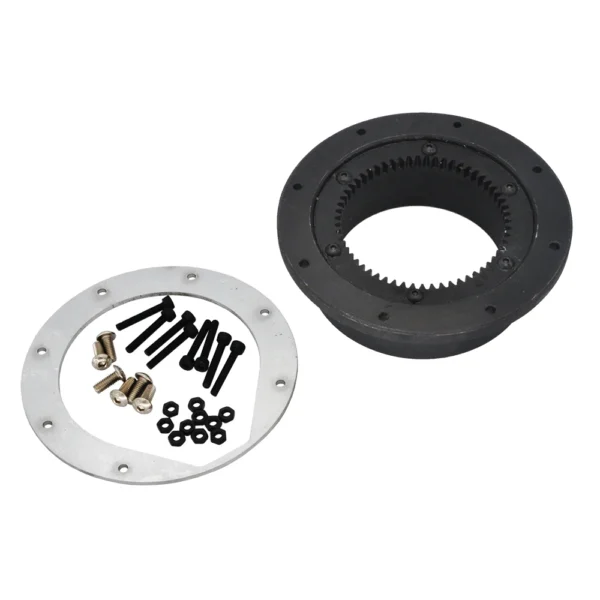 RC Steel Slewing Plate Rotary Support Upgrade Hydraulic Excavator Engineering Model Chassis Slewing Ring Parts - Image 3