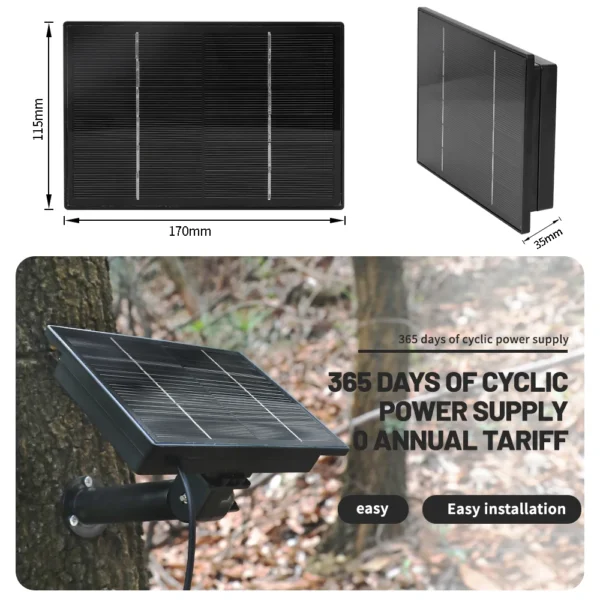 D4 5V 6V Solar Battery Charger With DC 5521 Output 4W - Image 4