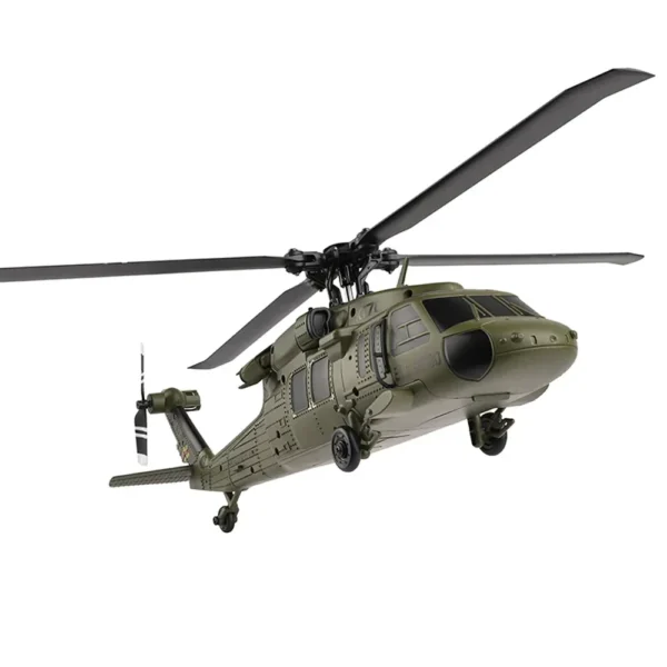 Wltoys K170 UH-60L 2.4G 4CH 6-Axis Gyro Brushless Motor Military Green RC Helicopter RTF And XK K170 - Image 4