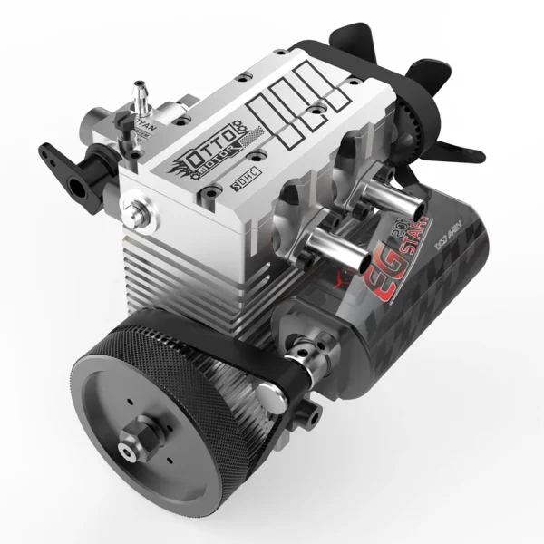 FS L200AC TOYAN ENGINE Air Cooled Nitro Engine Twin Cylinder 4 Stroke Engine  Kit Model - Image 2