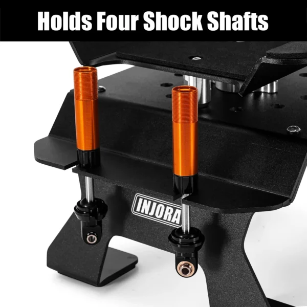 INJORA Aluminum RC Car Stand with Shock Holder  1/10 RC Cars - Image 3