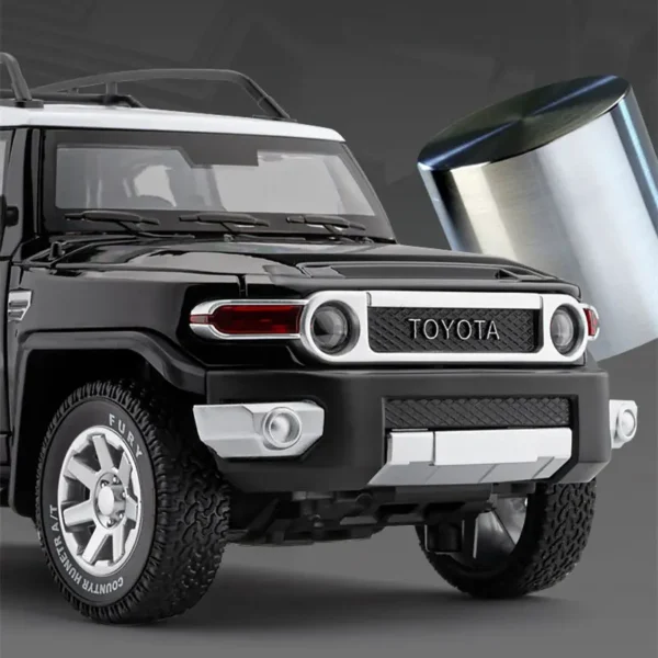 1:24  FJ Cruiser Alloy Car Model Diecast &  Metal Off-road  Car Model Sound and Light Simulation - Image 2