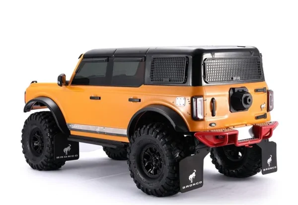 Metal Rear Bumper Type A for Traxxas TRX4 Bronco K5 Defender Axial SCX10 III Jeep Wrangler 1/10 RC Car Parts Durable Upgrade - Image 5