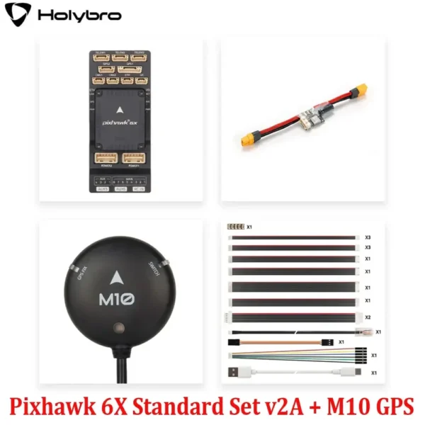 [v2A Standard Set M10] HolyBro Pixhawk 6X (ICM-45686) Flight Controller