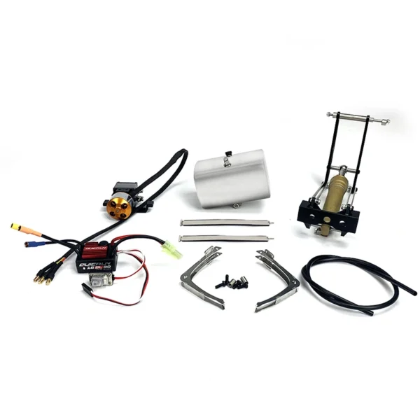 Lesu Hydraulic Oil Cylinder System Pump Esc Parts for Tamiyaya 1/14 RC Dumper Truck RC Toucan 700 Man - Image 2