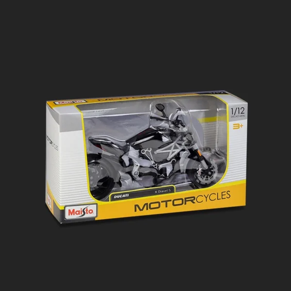 Maisto 1:12 Ducati X Diacel 2021 Motorcycle Model Static Diecast Collectible Hobby Moto Replica - Image 6