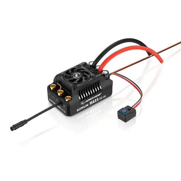 HOBBYWING EZRUN MAX5 HV G2 250A ESC 56118SD Motor Sensored Brushless Combo for 1/5 RC Model Car Buggy High-Performance Upgrade - Image 5