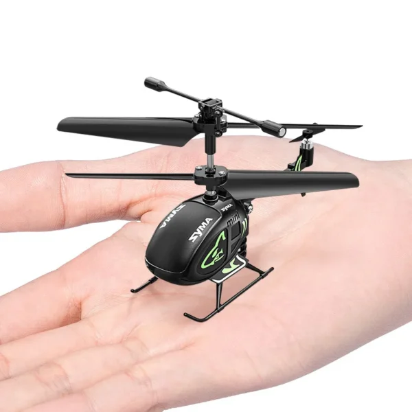 Syma S100 Mini RC Helicopter Set Height 2.4GHz Remote Control Helicopter Indoor Fun Best Toy Gift