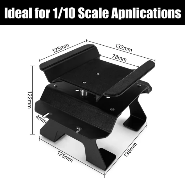 INJORA Aluminum RC Car Stand with Shock Holder  1/10 RC Cars - Image 5