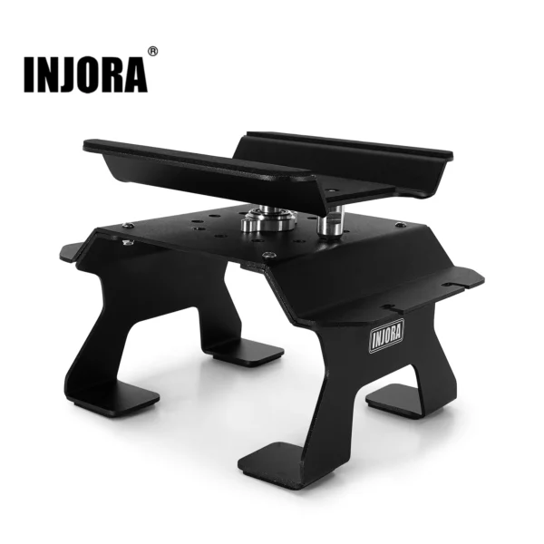 INJORA Aluminum RC Car Stand with Shock Holder  1/10 RC Cars